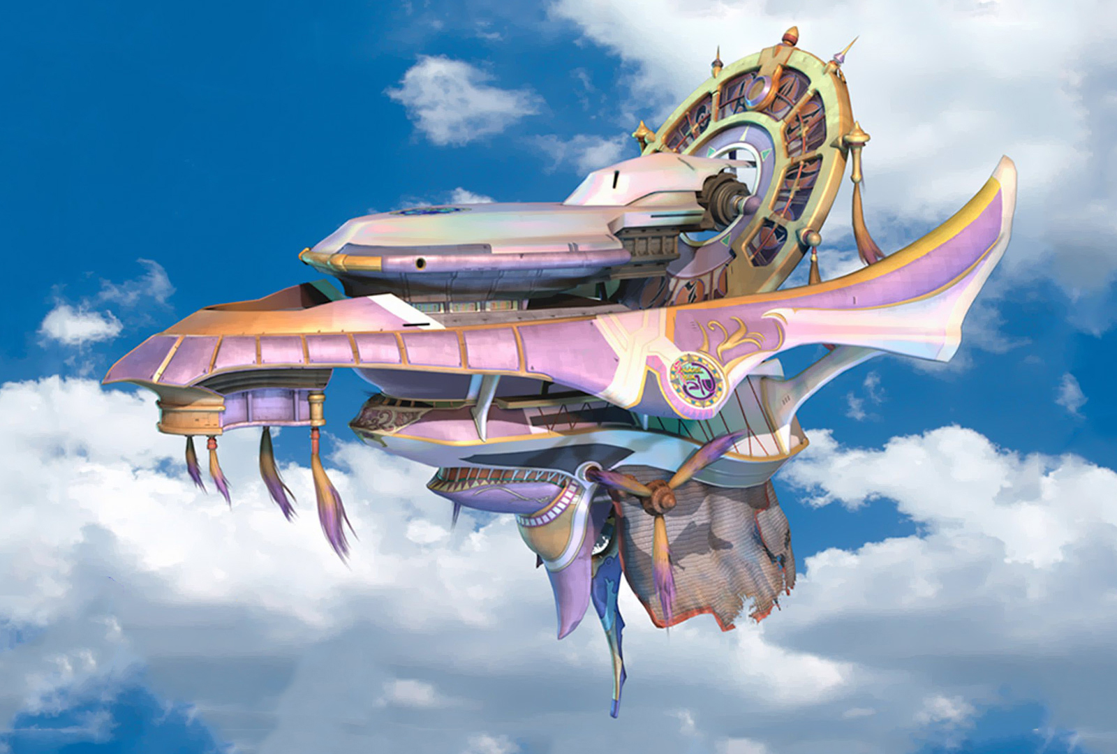 An airship from Final Fantasy X